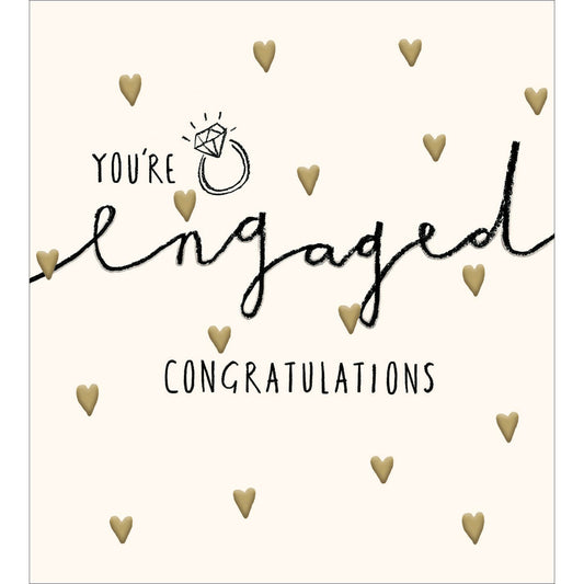 601965-The Proper Mail Company-P You'Re Engaged-Card-Doodle