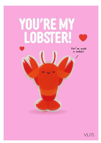 VLI015-Pango-Lobster-Card-Love Is Love