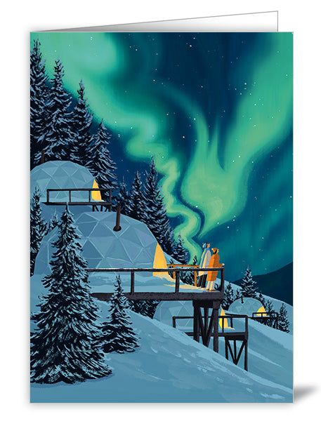 2240-Quire-Polar Lights-Xmas Card-Heartfelt