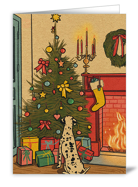 2456-Quire-Dalmatian-Xmas Card-Sunday Mood