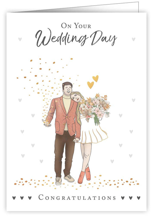 3631-Quire-Bridal Couple-Card-