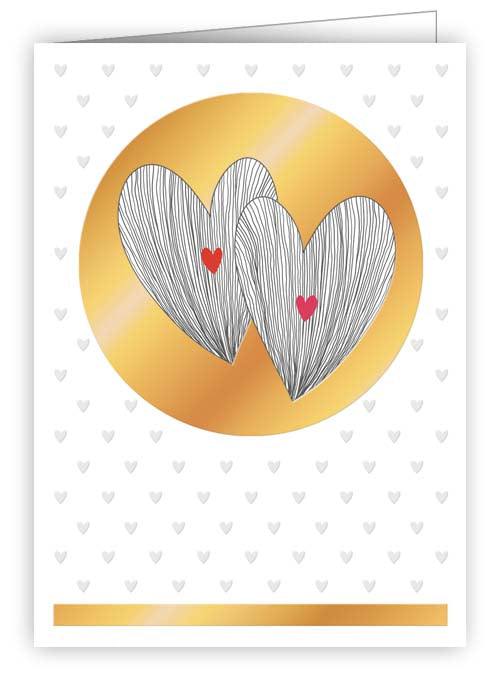 7040-Quire-Two Hearts-Gift Tags-Mini Cards Classic
