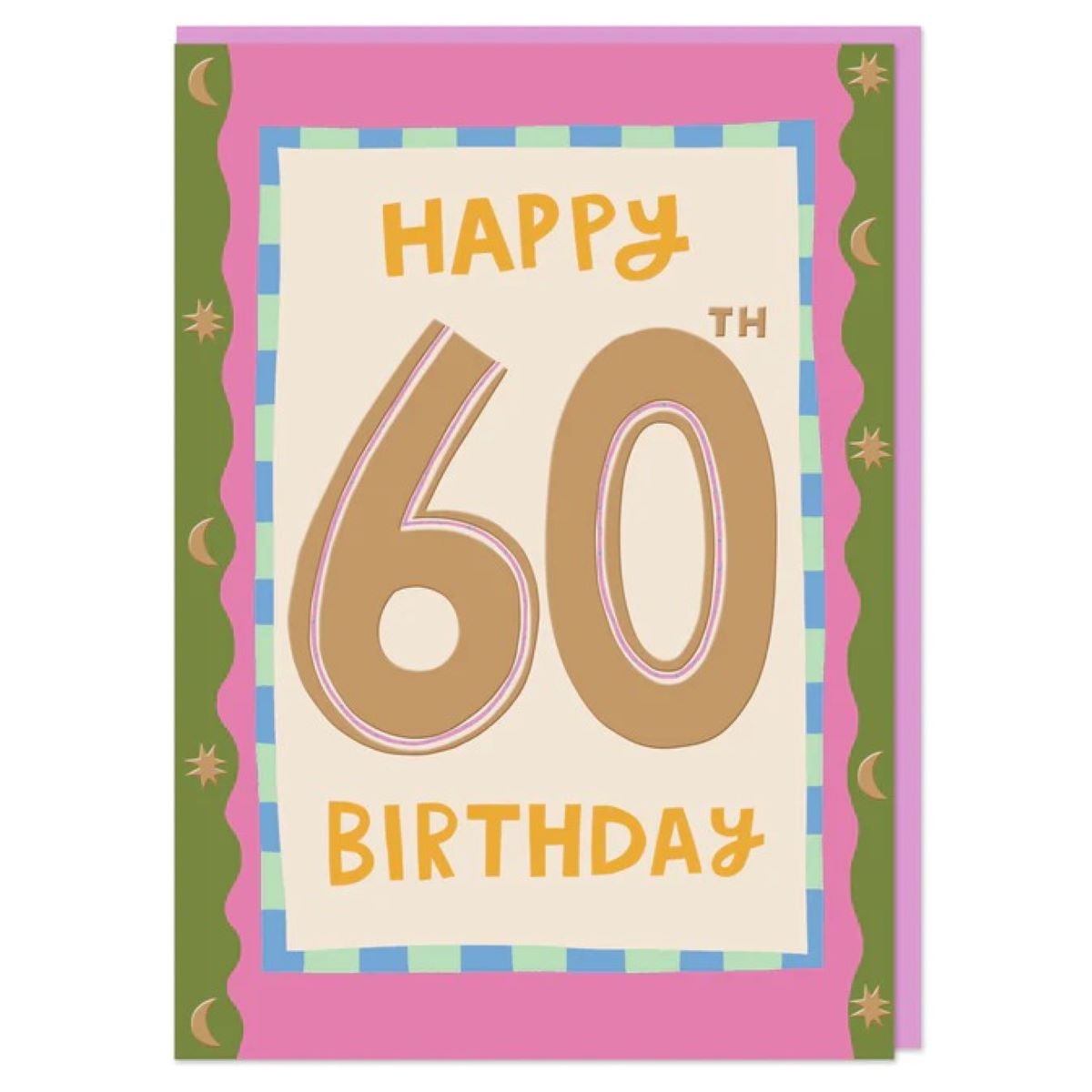 DYD016-Raspberry Blossom-Happy 60Th Birthday-Card-Daydream