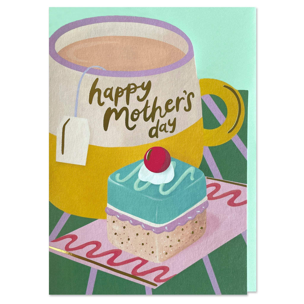 GOM031-Raspberry Blossom-Happy Mothers Day-Card-