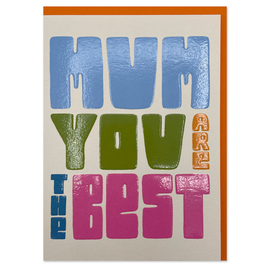 HPS048-Raspberry Blossom-Mum You Are The Best-Card-