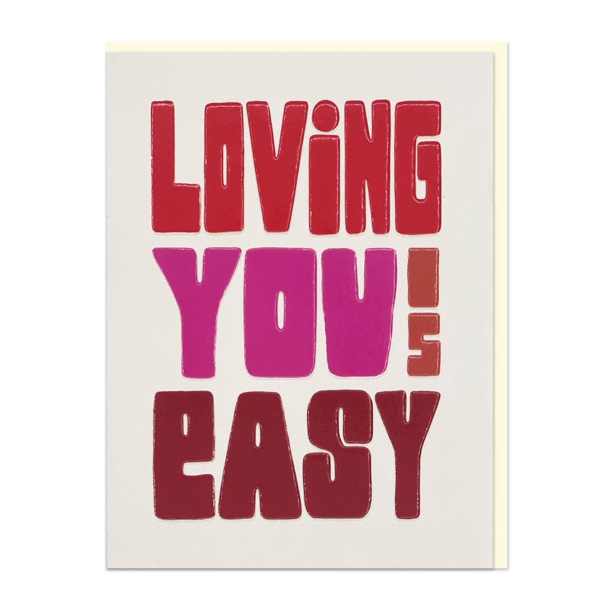LIJ093-Raspberry Blossom-Loving You Is Easy-Card-Little Joys