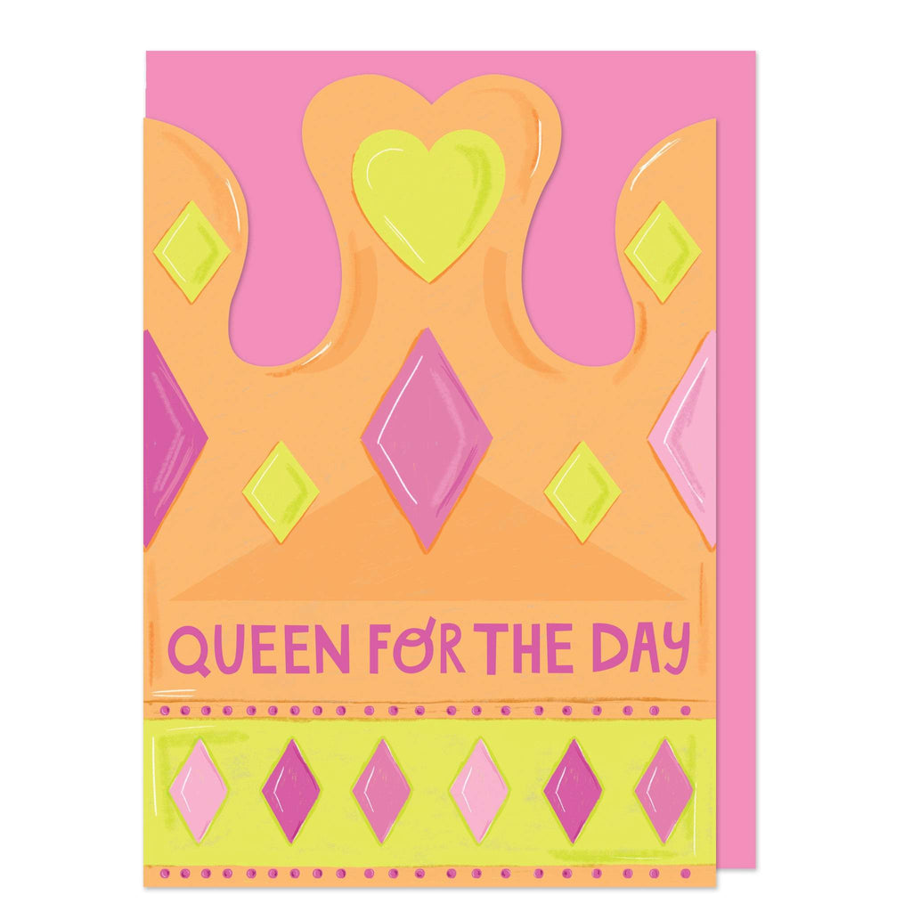 POP041-Raspberry Blossom-Queen For The Day-Card-