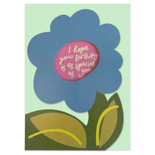 SWL002-Raspberry Blossom-I Hope Your Birthday Is As Special As You-Card-Sweet Life