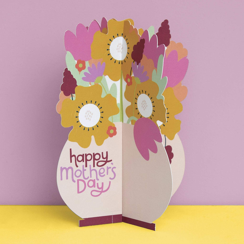 TRS014-Raspberry Blossom-Happy Mothers Day-Card-