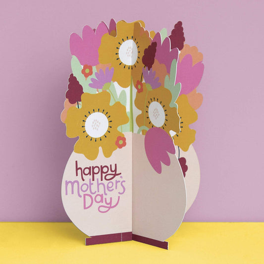 TRS014-Raspberry Blossom-Happy Mothers Day-Card-