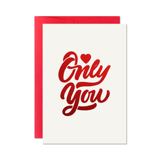C190-Ricicle Cards-Only You-Card-