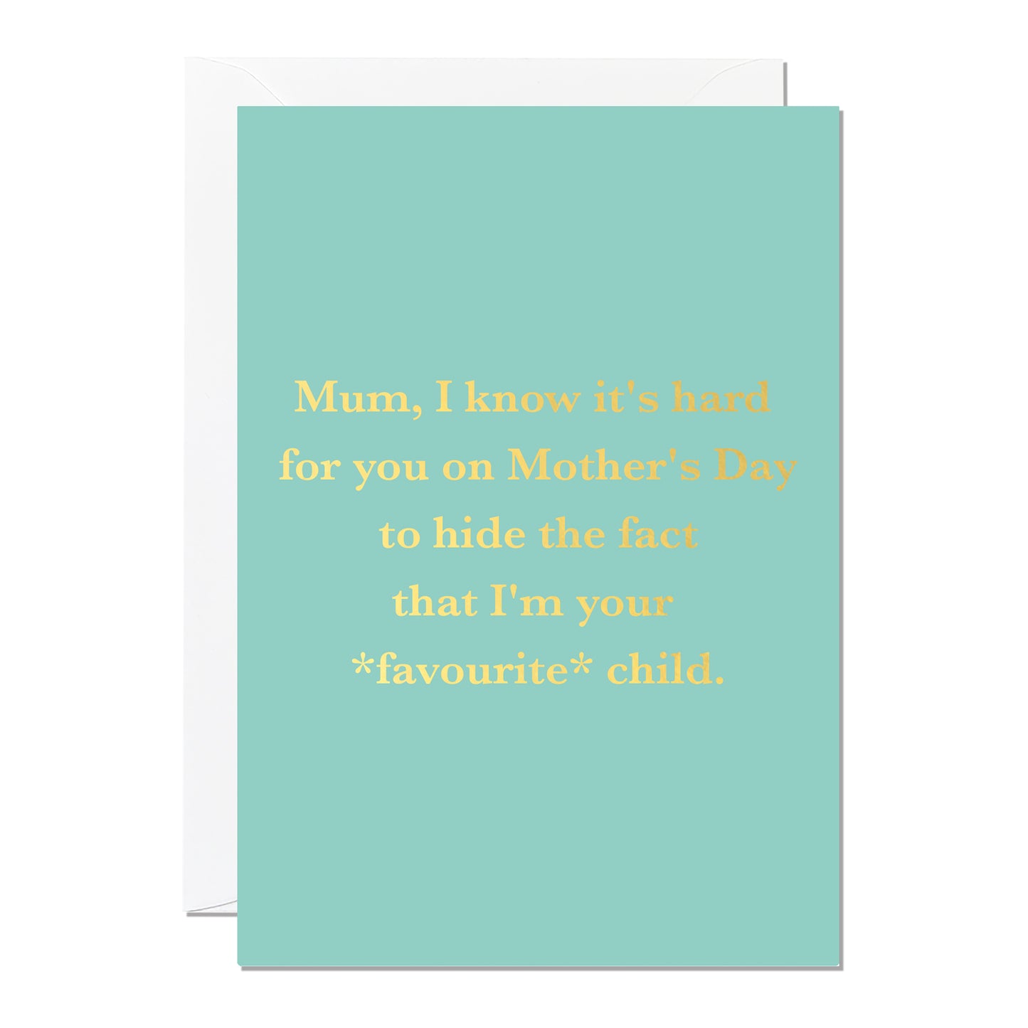 C255-Ricicle Cards-Favourite Child-Card-