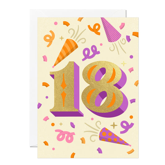 C317-Ricicle Cards-18Th Birthday-Card-Jess Miller