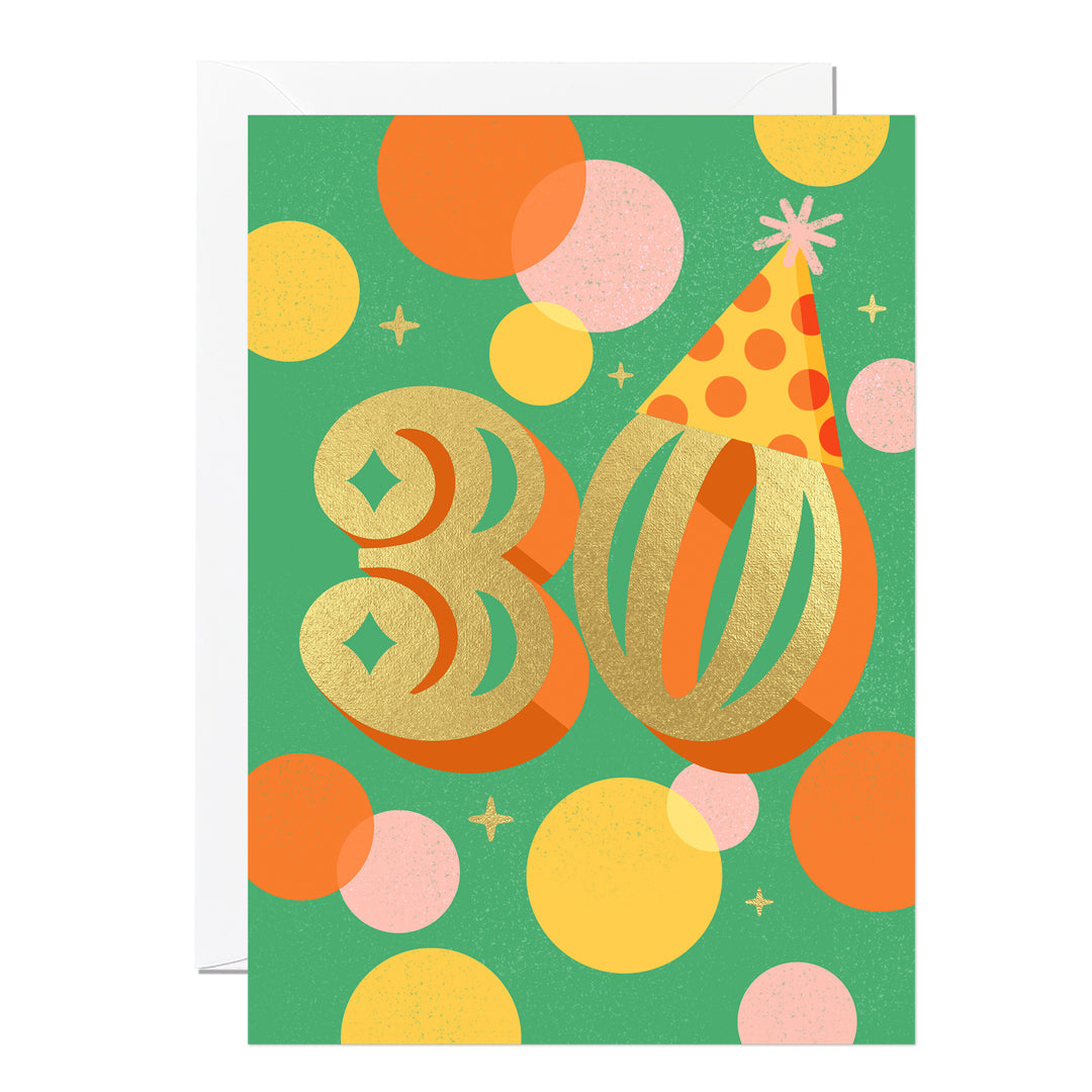 C318-Ricicle Cards-30Th Birthday-Card-Jess Miller