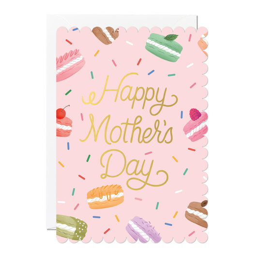 C383-Ricicle Cards-Mothers Day Macaroons-Card-