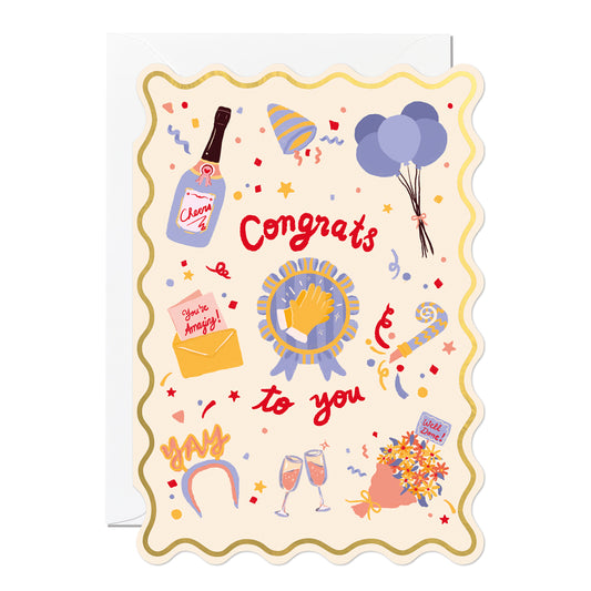C392-Ricicle Cards-Congrats To You-Card-Vivianne Lack