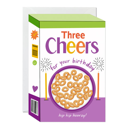 C409-Ricicle Cards-Three Cheers Cereal-Card-Ricicle X Megan Roy
