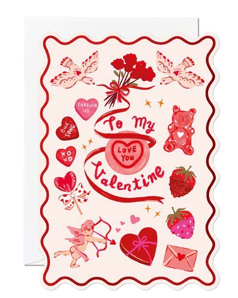 C417-Ricicle Cards-To My Valentine-Card-Ricicle X Megan Roy