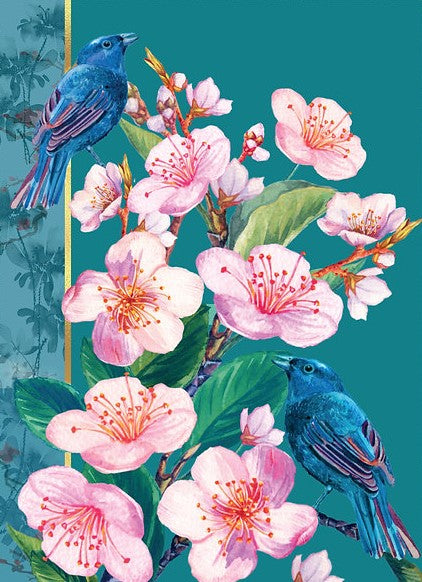 KIM029-Rocket68-Birds & Blossom-Card-Kimono
