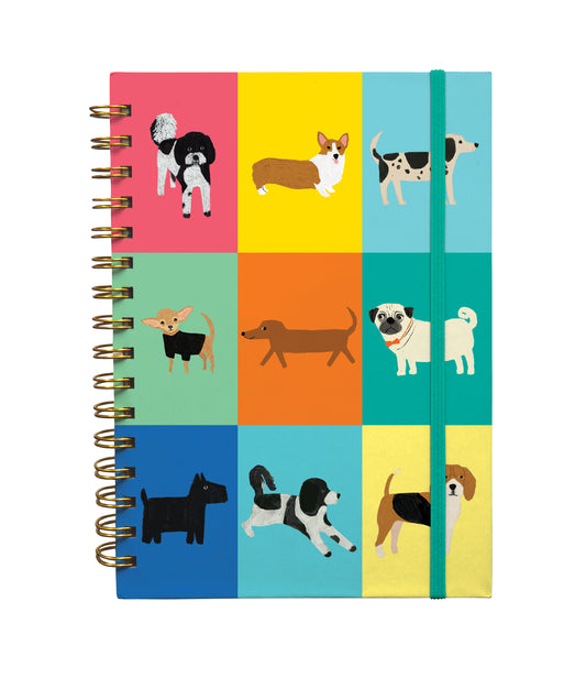 A5W004-Roger La B-Prize Pooches A5 Blank Wiro Notebook-Notebook-Prize Pooches
