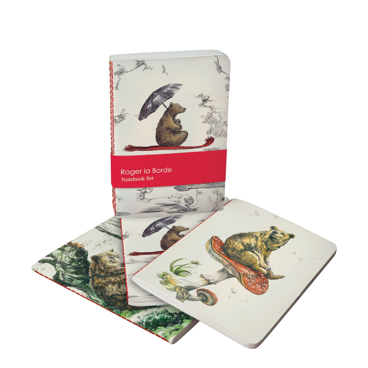 A6E087S-Roger La B-Flying Bear A6 Exercise Books Set-Notebook-Flying Bear