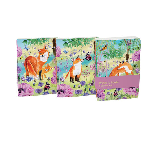 A6E093S-Roger La B-Sunny And Wild   A6 Softback Notebook Set-Notebook-Sunny And Wild