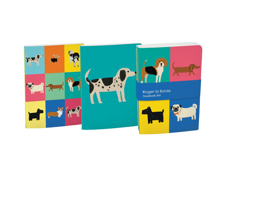 A6E097S-Roger La B-Prize Pooches A6 Softback Notebook Set-Notebook-Prize Pooches