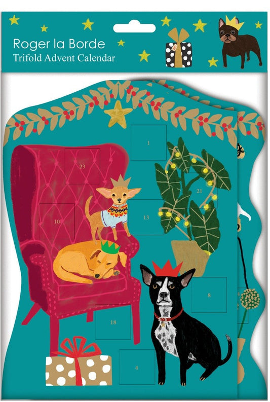ACT002-Roger La B-Pooch Perfection Trifold Advent Calendar-Xmas Calendar-Pooch Perfection