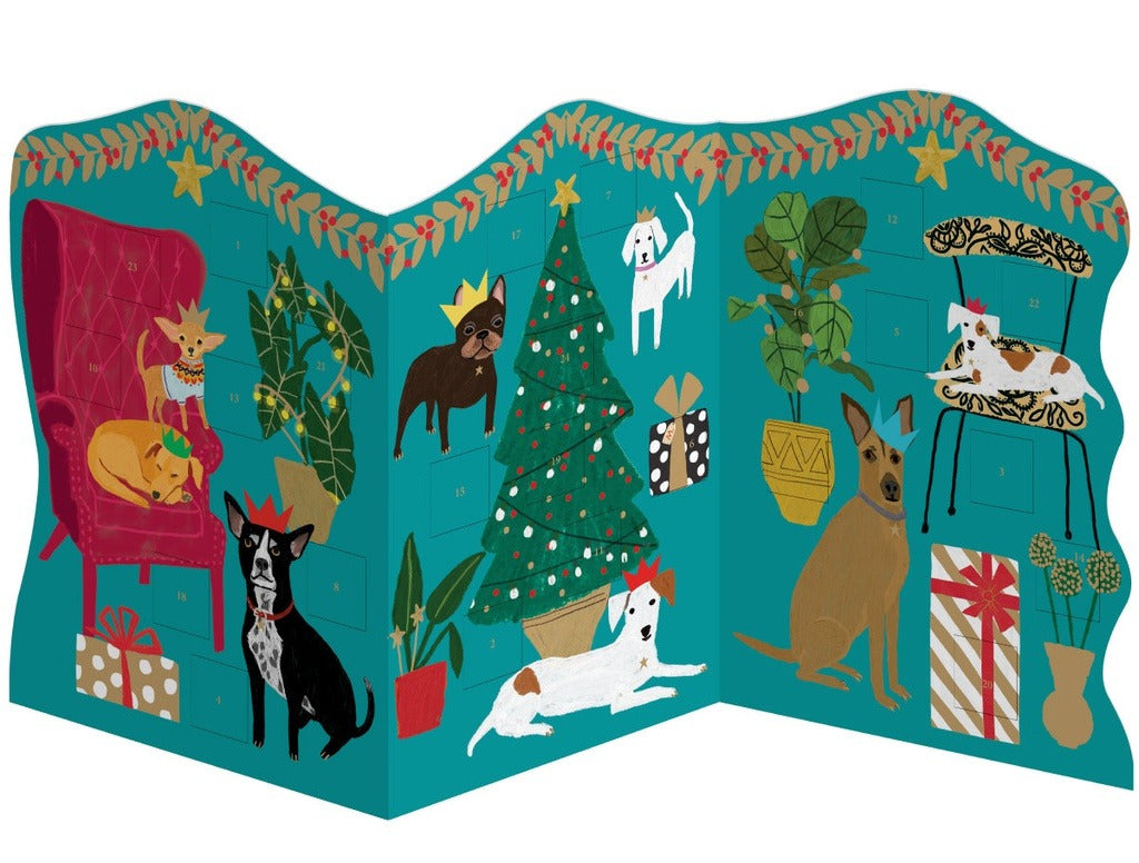 ACT002-Roger La B-Pooch Perfection Trifold Advent Calendar-Xmas Calendar-Pooch Perfection
