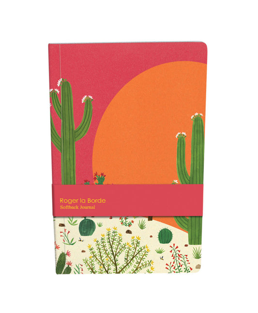 AMB039-Roger La B-Cactus Grove A5 Softback Journal-Notebook-Cactus Grove