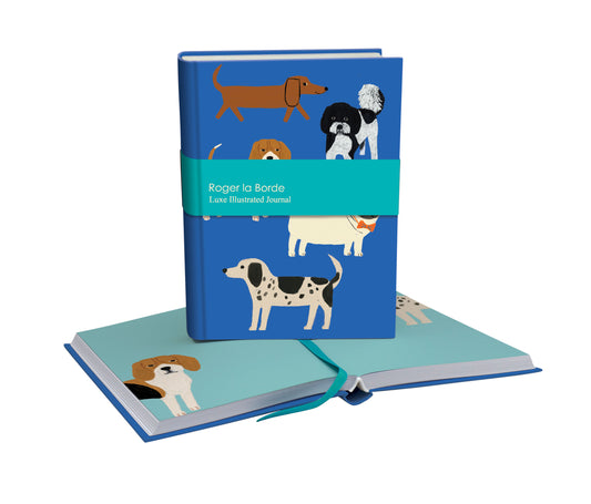 AS071-Roger La B-Shaggy Dogs Illustrated Journal-Notebook-Everyday