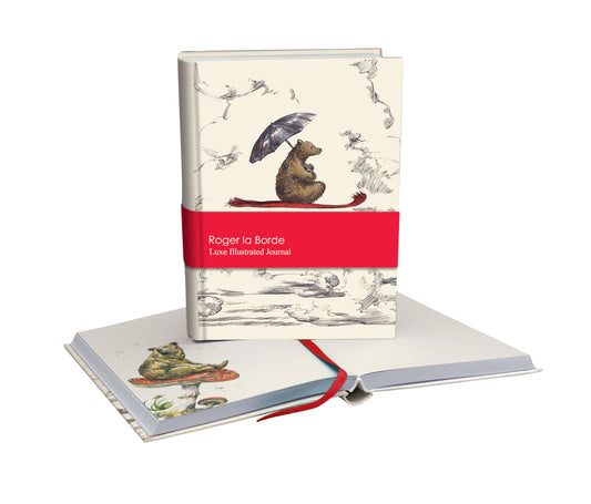 AS076-Roger La B-Flying Bear Illustrated Journal-Notebook-Flying Bear