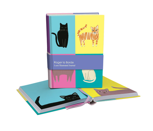 AS084-Roger La B-Cat Etticate Illustrated Journal-Notebook-Cat Ettiquette