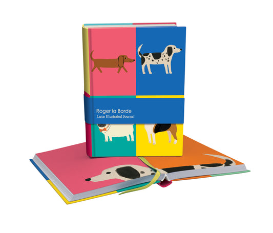 AS085-Roger La B-Prize Pooches Illustrated Journal-Notebook-Prize Pooches