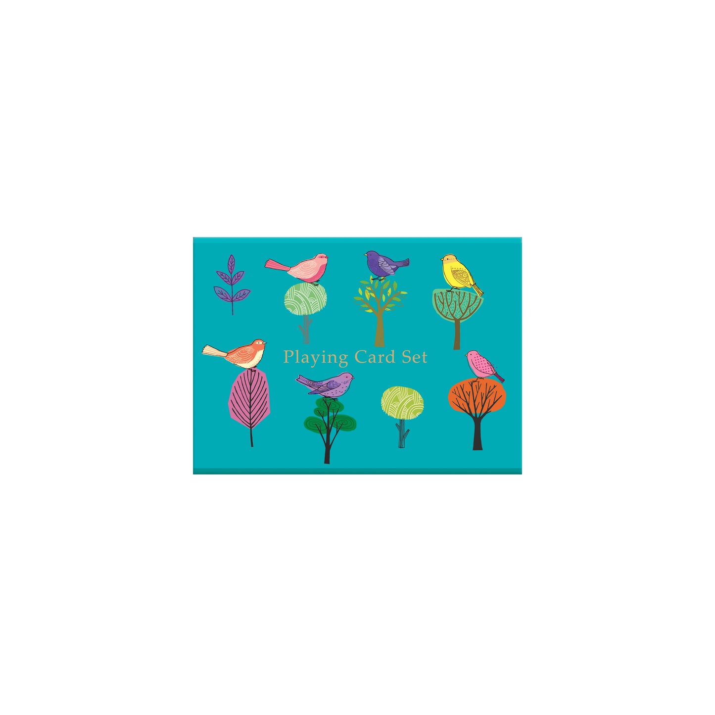 C014-Roger La B-Modern Birds Playing Card Set-Boxed Cards-Modern Birds
