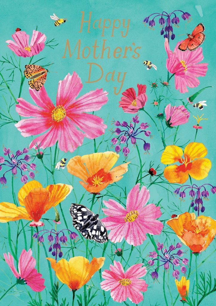 GC2411M-Roger La B-Poppy Field Mother'S Day-Card-