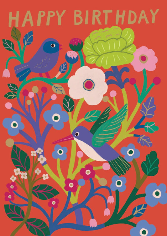 GC2445-Roger La B-Birdsong Greeting Card Single-Card-Standard