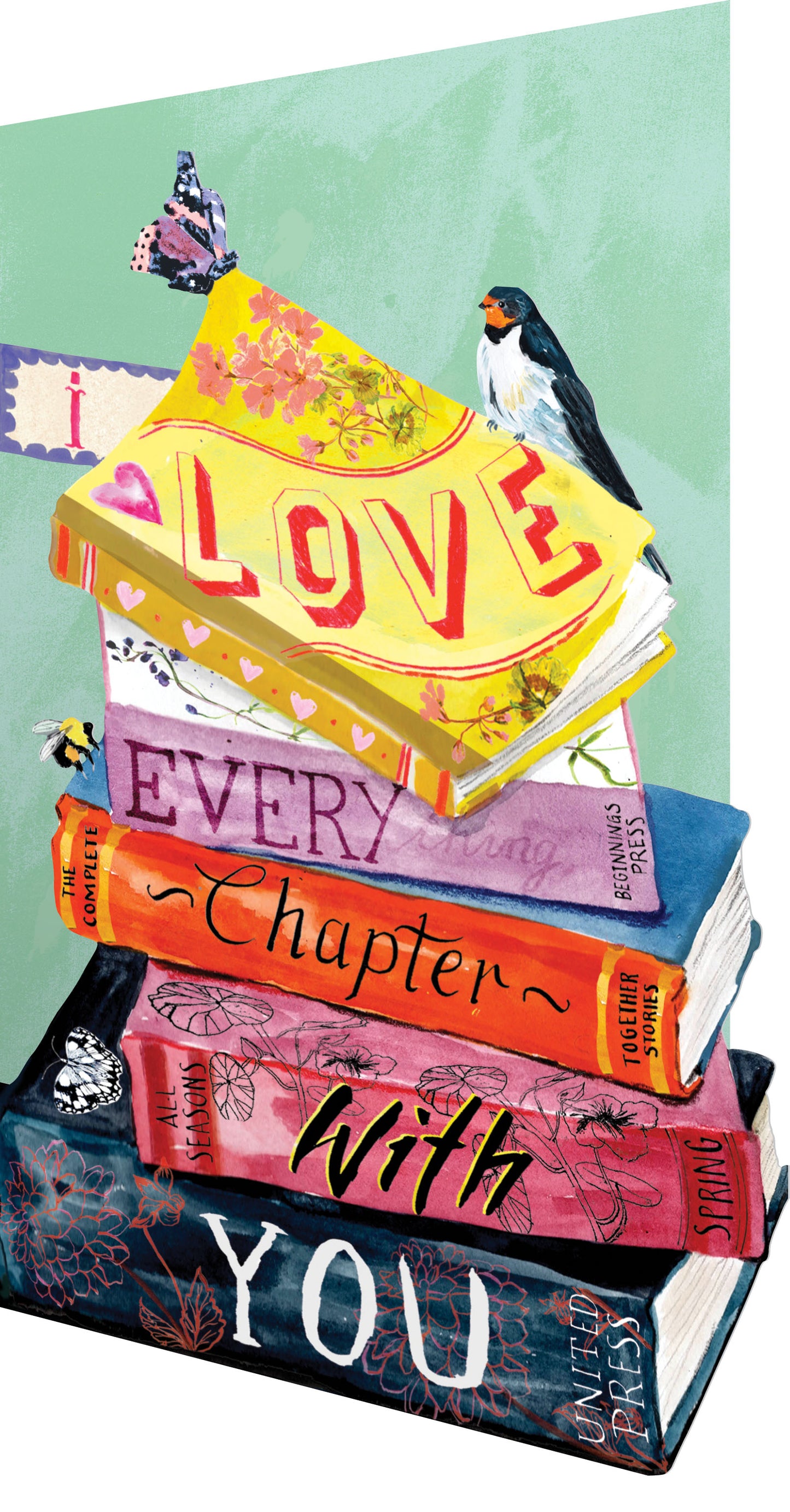 GC2467-Roger La B-Love Every Chapter With You-Card-Summers Song Lasercut