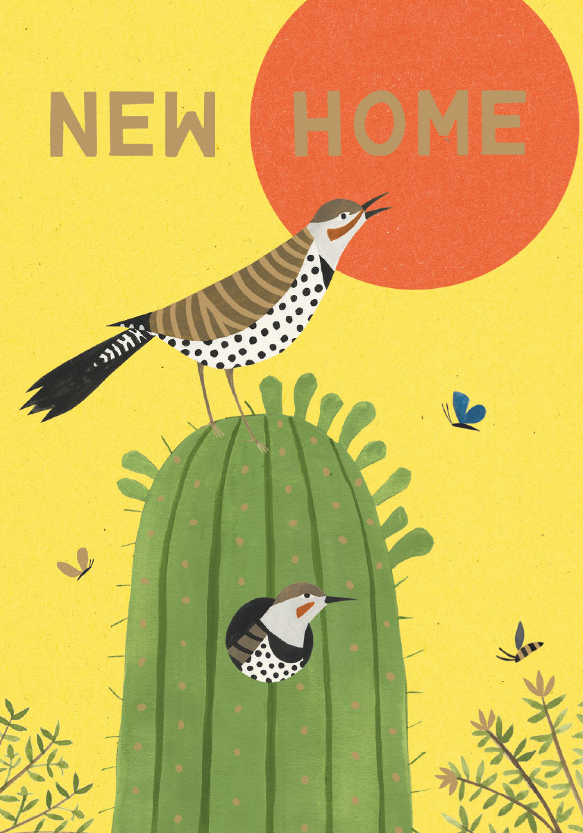 GCN470-Roger La B-Cactus Grove Petite Card-Card-Petite Cactus Grove