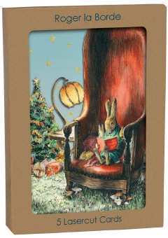 GCX1024P-Roger La B-Rabbit Storytime Laser-Xmas Card Pack-Storytime