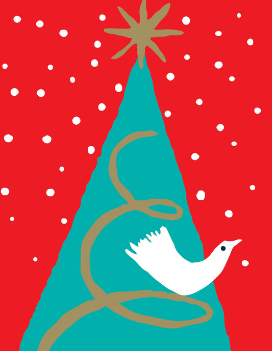 GCX1063-Roger La B-Brilliant Birds Greeting Card Single-Xmas Card-Standard Card