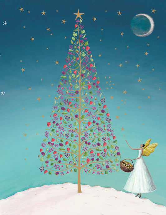 GCX1069-Roger La B-Angelic Antics Greeting Card Single-Xmas Card-Standard Card