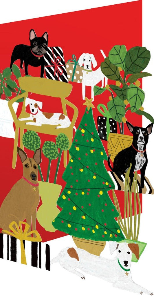 GCX1073-Roger La B-Pooch Perfection Laser-Xmas Card-Pooch Perfection