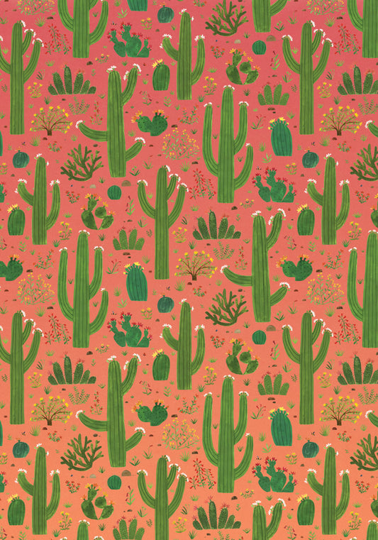 GWD143-Roger La B-Hummingbird Reversible Wrap Single-Wrap-Cactus Grove