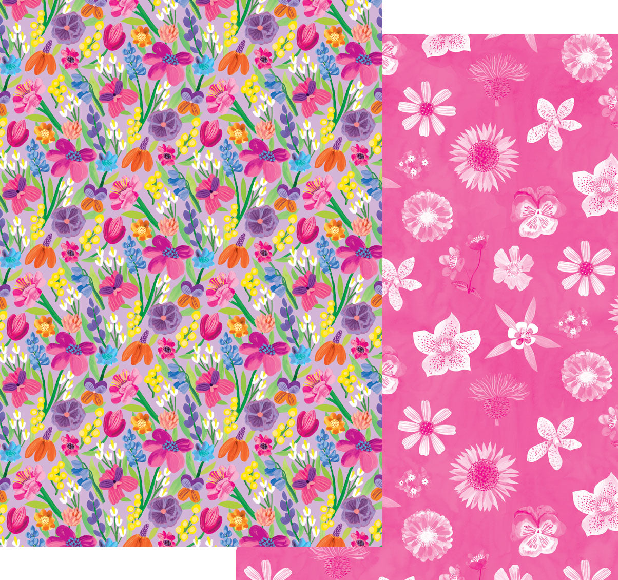 GWD147-Roger La B-Supernova Reversible Wrap Single-Wrap-Floral Supernova