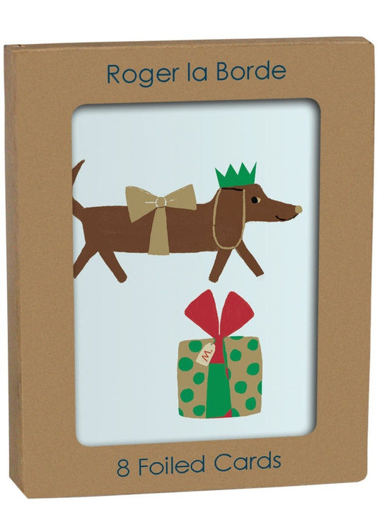 NMX016-Roger La B-Pooch Perfection Petite-Xmas Card Pack-Pooch Perfection