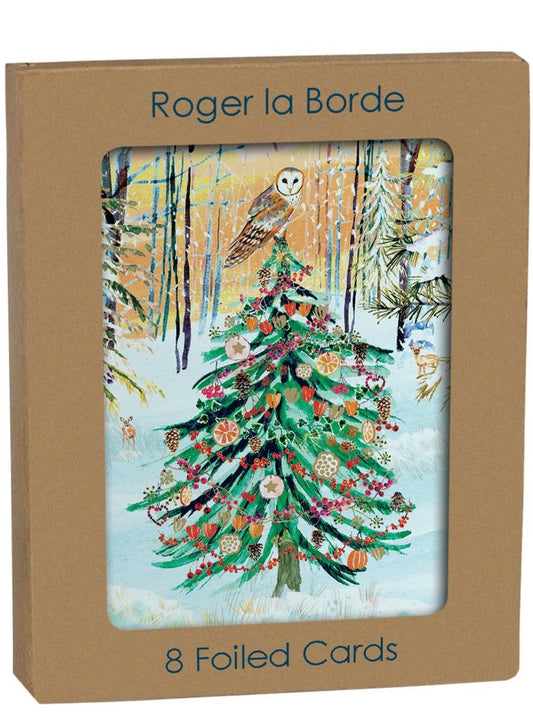 NMX018-Roger La B-Winter Solstice Petite-Xmas Card Pack-Wild Winter'S Song