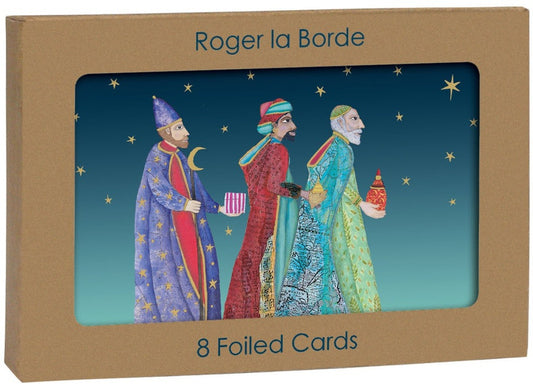 NSX860-Roger La B-We Three Kings-Xmas Card Pack-Christmas Icons