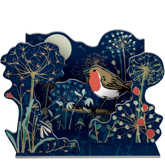 POP213-Roger La B-Winter'S Tale Robin Pop & Slot-Xmas Decorations-Winter'S Tale