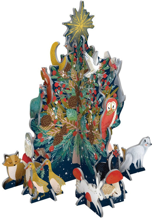 POPAS507-Roger La B-Forest Sanctuary Tree Pop & Slot-Xmas Calendar-Forest Sanctuary